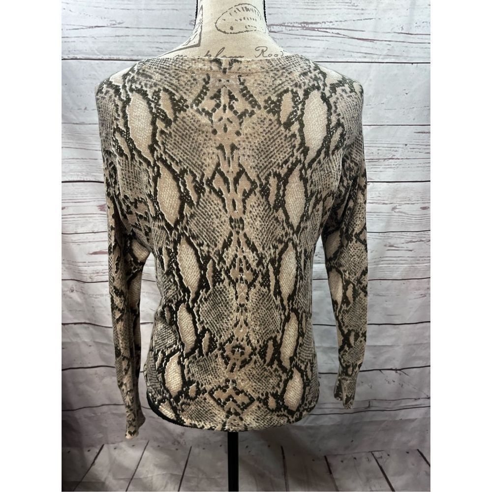 Olivaceous Medium Snake Skin Patterned Light Weig… - image 2